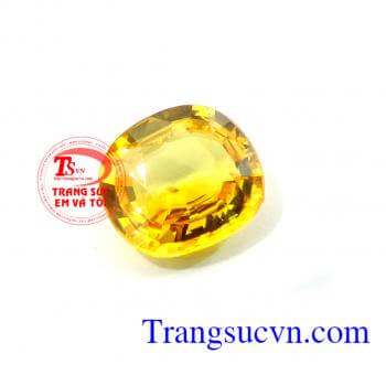 Sapphire vàng 5.25 Ct