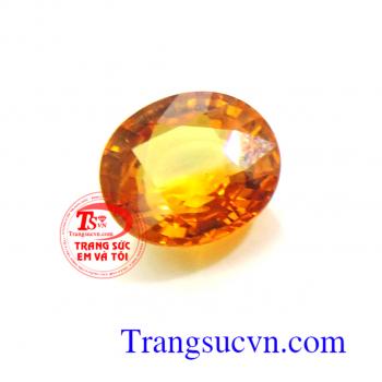 Đá quý sapphire vàng 4.15 Ct