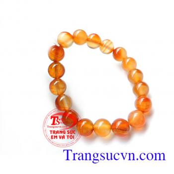 Vòng tay đá mã não vàng