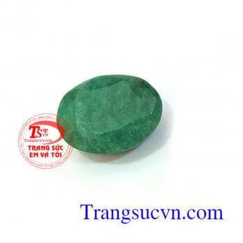 Emerald thiên nhiên Oval/Facet