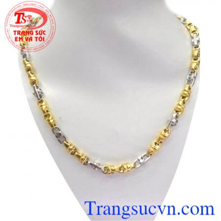 Dây chuyền vàng Ý 18k