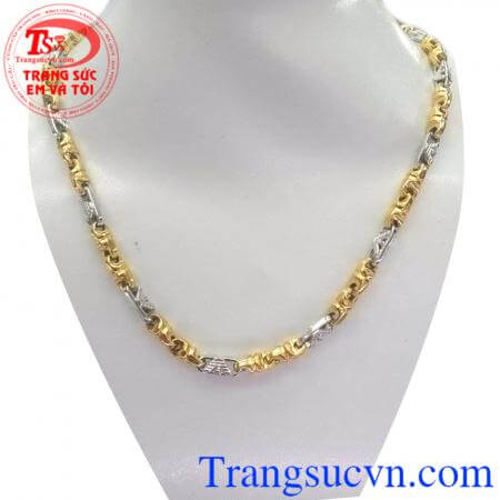 Vòng cổ vàng Ý 18k