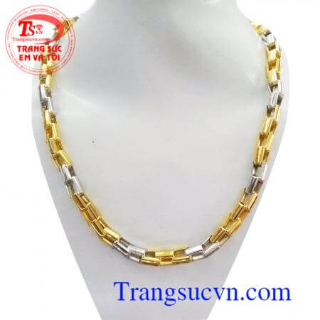 Dây chuyền nam vàng Italy 18k