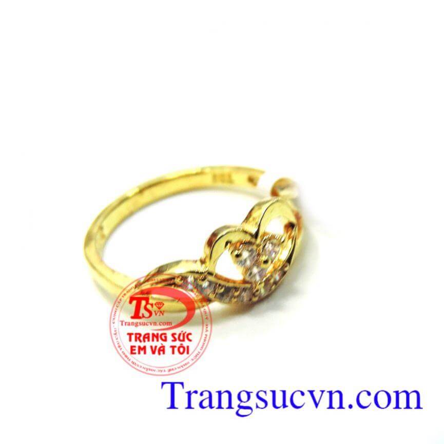 Nhẫn nữ môi vàng