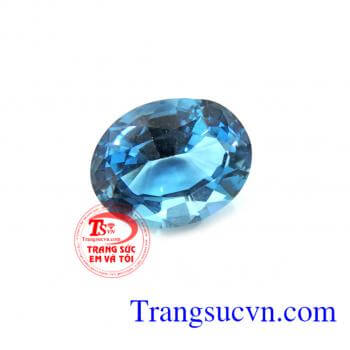 Đá topaz tương sinh mệnh Mộc-hợp mệnh Thủy đá có giấy kiểm định kèm theo sản phẩm đảm bảo chất lượng phong thủy và uy tín được người dùng tin dùng bình chọn.Phù hợp làm mặt dây, Phù hợp làm mặt nhẫn nam topaz