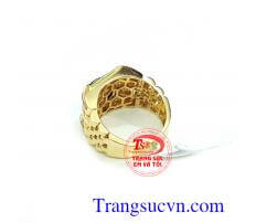 Nhẫn phong cách nam vàng nhan nam dep thiết kế và chế tác 3D theo yêu cầu Vàng đảm bảo chất lượng 10k 12k 14k 18k gắn đá theo mệnh sang trọng và hộ mệnh,Uy tín với hàng nghìn khách hàng dùng và đánh giá ưu chuộng Nhẫn phong cách nam vàng