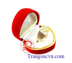 Nhẫn nam vàng tây 18k được khách hàng ưa chuộng