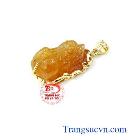 Tỳ hưu thạch anh tóc đẹp
