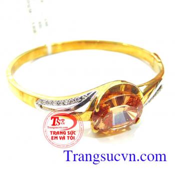 Vòng vàng tây đá vàng Vòng tay vàng đáng yêu dành cho nữ,vòng tay vàng tây với chất lượng đảm bảo hợp thời trang và món quà ý nghĩa hợp thời trang