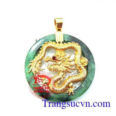 Mặt dây rồng ngọc phỉ thúy Vòng tay vàng đáng yêu dành cho nữ,vòng tay vàng tây với chất lượng đảm bảo hợp thời trang và món quà ý nghĩa hợp thời trang