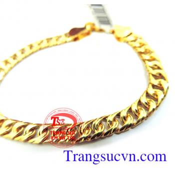 Lắc nam vàng tây cho nam