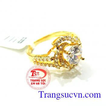 Khi mua Nữ Trang Kim Cương, Nữ Trang CZ và ECZ, Nữ Trang Đá Màu, Dây Chuyền : + Giá trị đơn hàng ... Nhẫn, Chất liệu Vàng trắng 10K, Gắn đá ECZ.