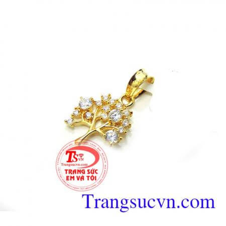 Mặt dây cây tình yêu sang trọng quý phái