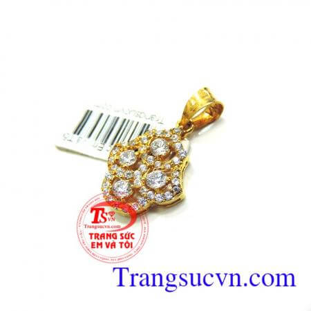 Vàng tây đá kết