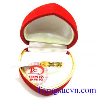 Nhẫn nữ trơn vàng