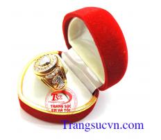 Nhẫn vàng báo rồng