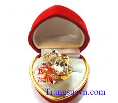 Nhẫn nam vàng đá giá rẻ