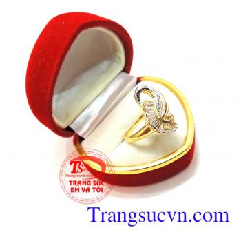 Nhẫn nữ vàng ý đẹp