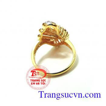 Nhẫn nữ vàng ý đẹp