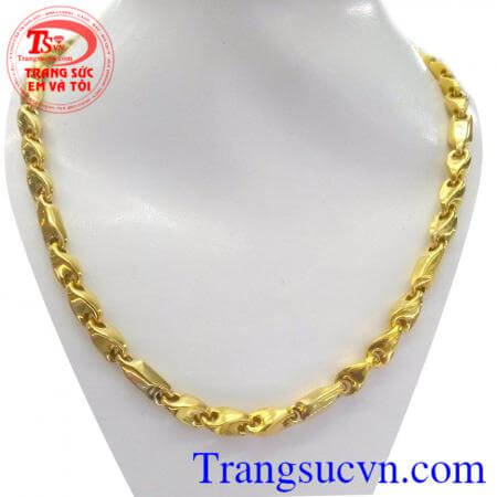 Dây chuyền nam vàng tây đẹp nam tính và đẳng cấp mạnh mẽ dây chuyền đeo cổ hợp thời trang, đẳng cấp và Uy tín với hàng nghìn khách hàng Ưa chuộng dây chuyền nam vàng tây