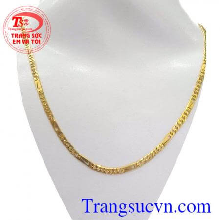 Dây chuyền truyền thống vàng