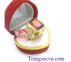 Nhẫn vàng tây nam đá đỏ hợp thời trang sang trọng giá cả hợp lý thanh toán an toàn,đảm bảo,nhẫn vàng cho nam phong cách mới lịch lãm