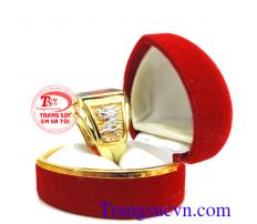 Nhẫn vàng tây nam đá đỏ hợp thời trang sang trọng giá cả hợp lý thanh toán an toàn,đảm bảo,nhẫn vàng cho nam phong cách mới lịch lãm