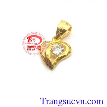 Mặt trái tim vàng trong