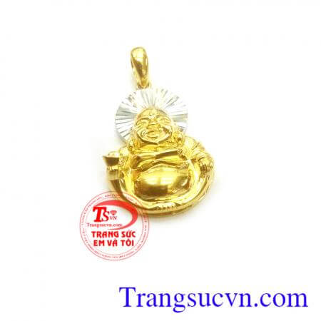 Mặt phật di lặc vàng tây thiết kế và chế tác sắc nét và tinh tế trên máy 3D,công nghệ hiện đại,mang lai may mắn và thời trang đẳng câp cho người đeo