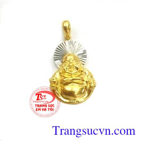 Mặt phật di lặc vàng tây thiết kế và chế tác sắc nét và tinh tế trên máy 3D,công nghệ hiện đại,mang lai may mắn và thời trang đẳng câp cho người đeo