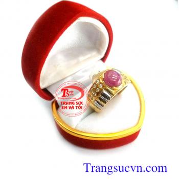 Nhẫn ruby thiên nhiên Nhẫn Nam phong thủy may mắn,tài lộc, thành công,Mua Nhẫn giá tốt đảm bảo chất lượng,thanh toán an toàn,nhẫn nam hồng ngọc