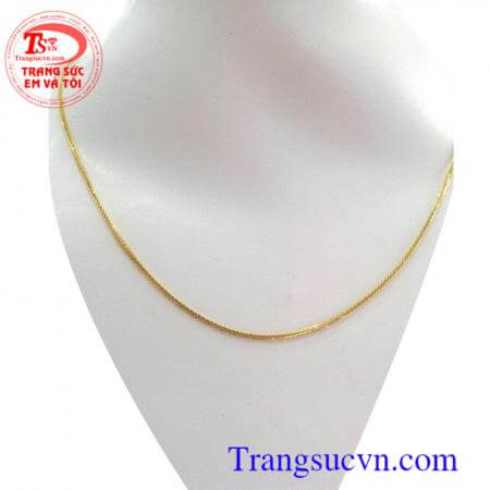 Vàng 18k ý đẹp bền