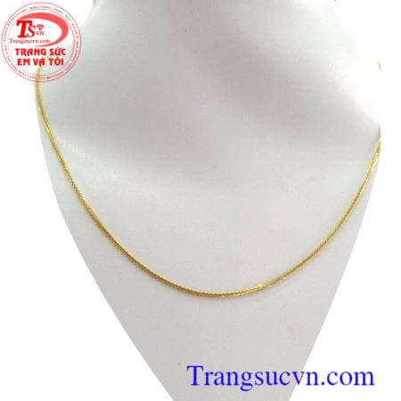 Vàng 18k ý đẹp bền