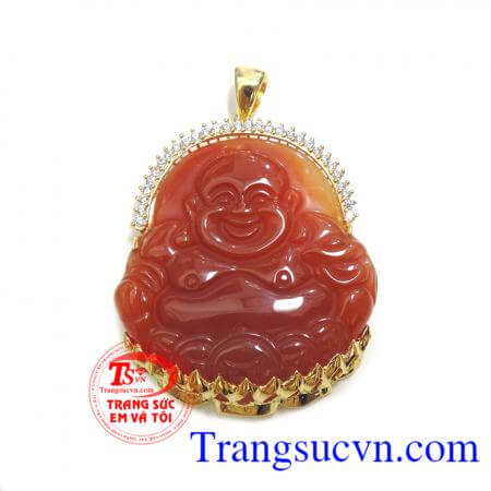 Bộ phật di lặc dây cao su vàng tây