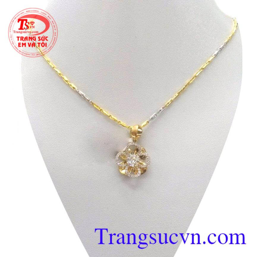 Bộ dây chuyền vàng cho nữ đẹp