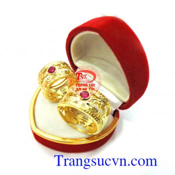 Nhẫn cưới rồng vàng giá rẻ