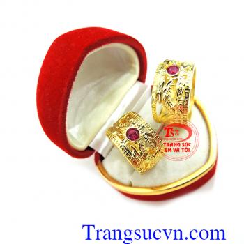 Nhẫn cưới rồng vàng giá rẻ