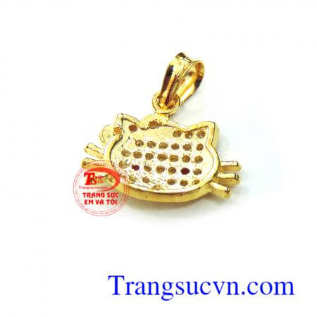 Mặt kity vàng tây