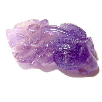 Tỳ hưu Thạch anh tím may mắn Tỳ hưu thạch anh tím Mang lại tài vận về tình duyên, sức khỏe Tỳ hưu Thạch anh tím