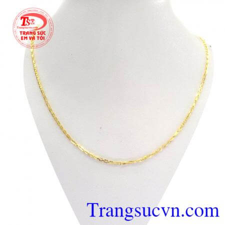 Dây chuyền vàng nữ