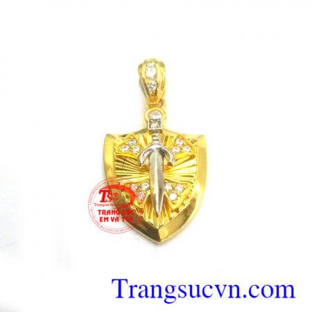 Mặt dây chuyền nam tính chất lượng đảm bảo  Uy tín,dành cho nam đeo cùng dây chuyền vàng hợp thời trang,sang trọng và Ý nghĩa sang trọng và may mắn thành công