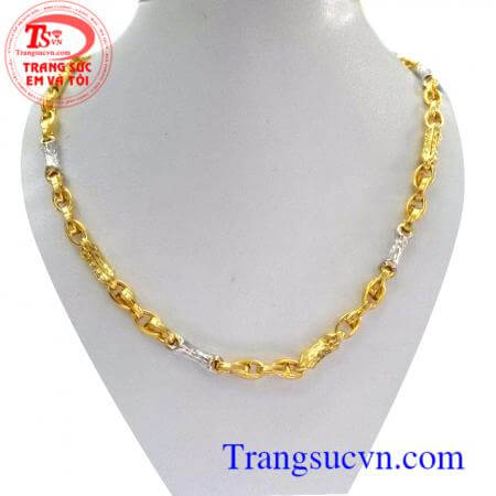 Dây chuyền nam mạnh mẽ dành cho phái mạnh,vòng vàng tây chất lượng đảm bảo Uy tín với nhiều năm khách hàng bình chọn. Xem chi tiết giá cả,kích thước,hợp thời trang