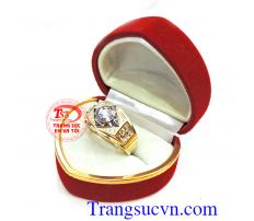 Nhẫn vàng ngón giữ