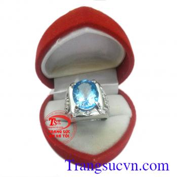 Nhẫn nam Topaz theo mệnh