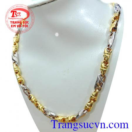 Dây chuyền vàng to Mạnh Mẽ dành cho công việc giao dịch,chuyên ngành đầu tư tài chính,dây chuyền nam hợp thời trang,Uy tín,Chất lượng vàng Đảm Bảo trên thị trường, Khác hàng Ưa chuộng và Bình chọn
