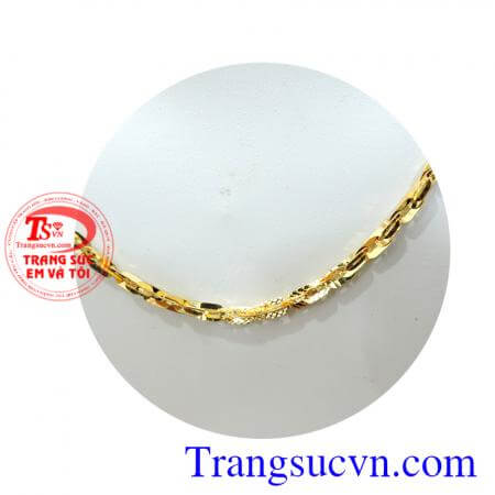 Dây chuyền kết vàng tây