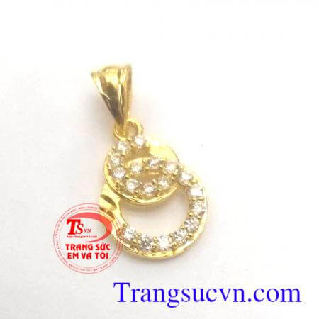 Mặt dây chuyền vàng đá,mat day chuyên nu,mat da trắng vàng tây,dành cho nữ hợp thời trang,vàng đảm bảo chất lượng