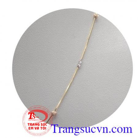 Dây chuyền mốt 18k