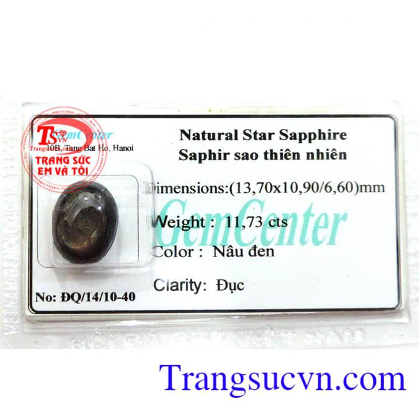 Sapphire sao ép vỉ