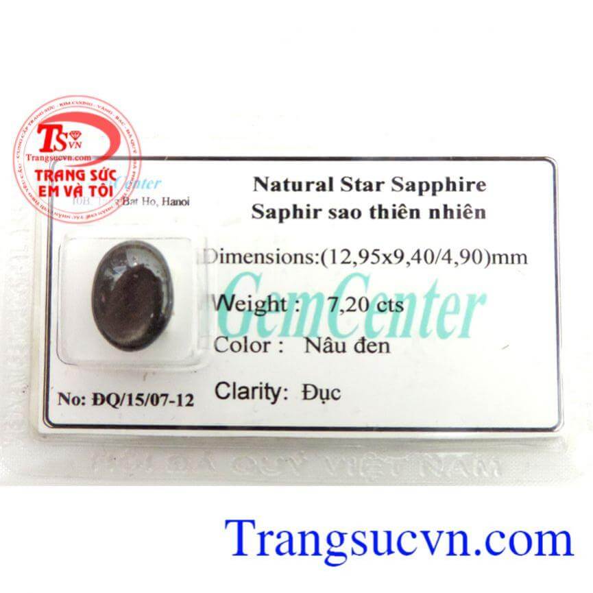 Sapphire sao kiểm định